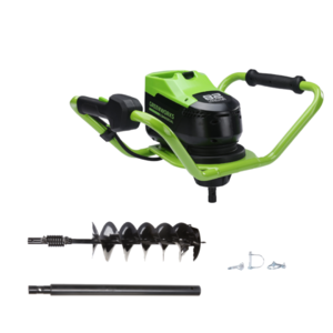 Землебур аккумуляторный Greenworks GC-AUGER 82V, без АКБ и ЗУ