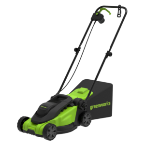 Газонокосилка Greenworks GD1200LM32 220V (32 см) 1200Вт электрическая